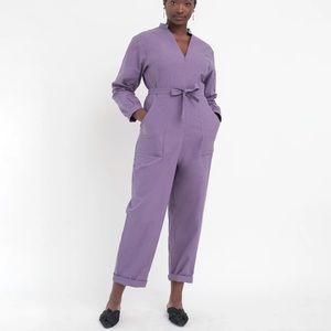 Loup purple Mona jumpsuit